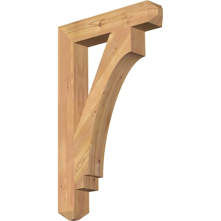 Imperial Craftsman Smooth Bracket, Western Red Cedar, 3 1/2W X 20D X 32H